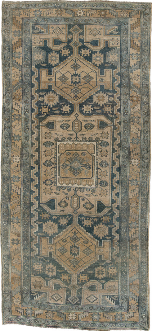 Antique NW Persian Runner Rug (4' x 9')